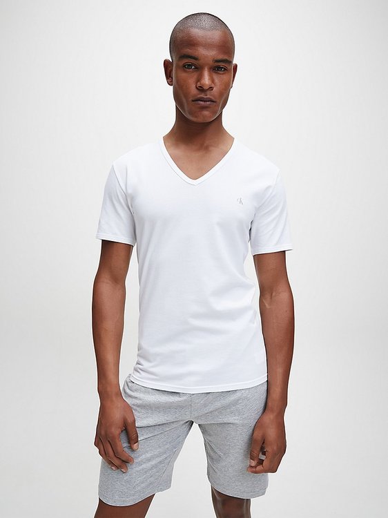 Calvin Klein Underwear – Ck One 2 Pack  Triko, Bílá barva