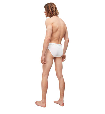 Slipy Body – Calvin Klein Underwear, Bílá barva Muži, Muži