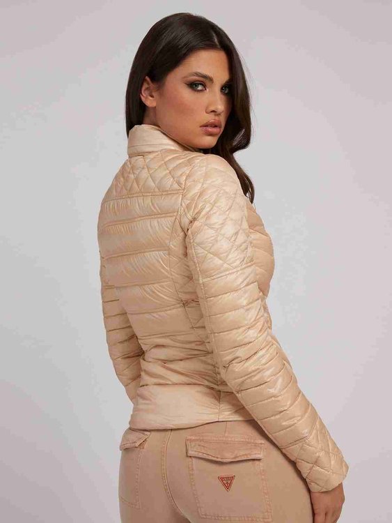 Módní Orsola lehká bunda, Béžová barva, 2022 1