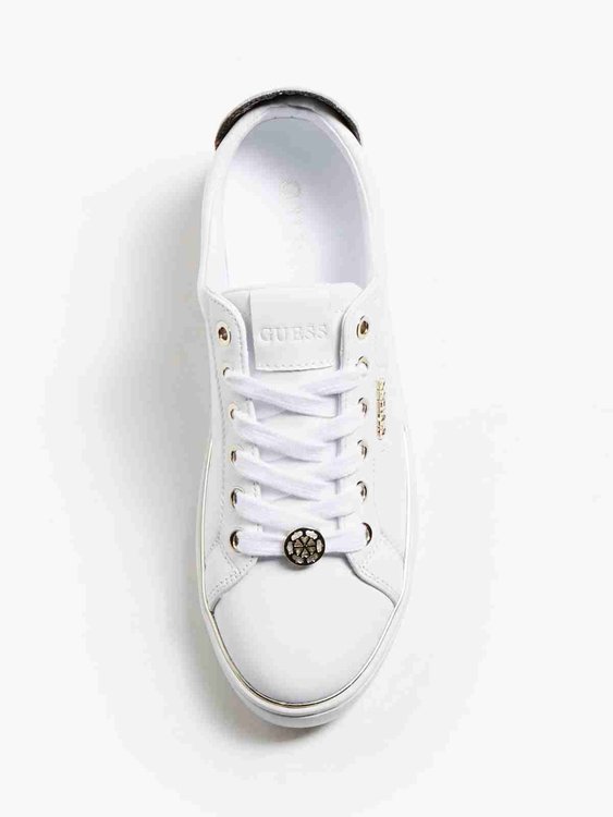 Guess, Bílá barva Betea tenisky 2