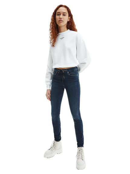 Módní Skinny jeany, Modrá barva, 2022