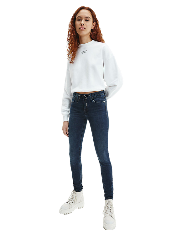 Módní Skinny jeany, Modrá barva, 2022