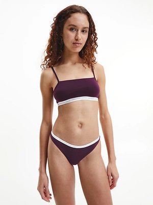 CK One tanga 2ks – Calvin Klein Underwear, Červená barva Ženy