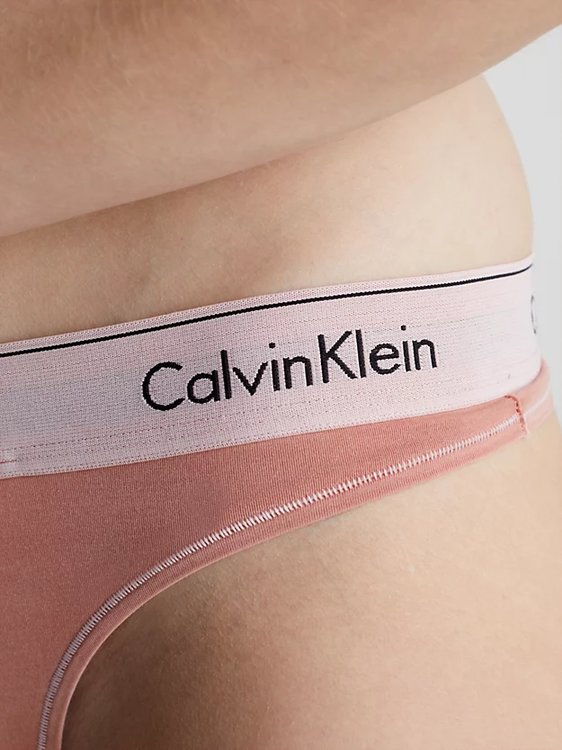 Luxusní Modern Cotton Mineral tanga, Růžová barva, XS, S, M