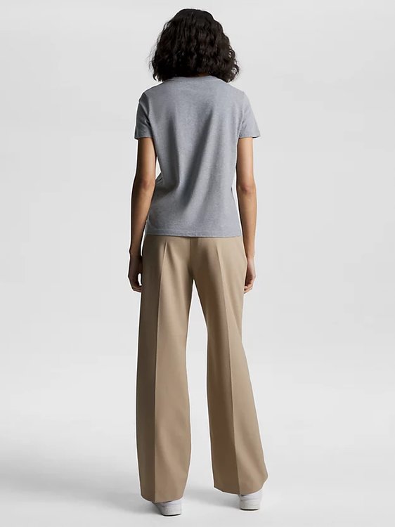 Módní Varsity IMD triko, Šedá barva, 2023