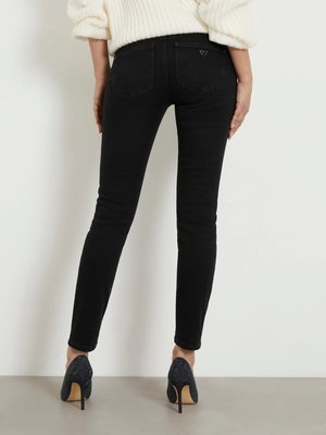 Módní Shape Up jeans, Černá barva, 2024