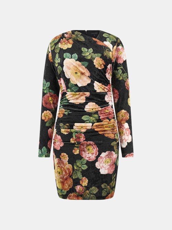 Tess Velvet šaty Multi barva Ženy