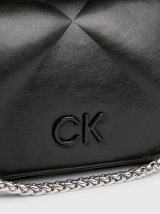 Luxusní Quilt crossbody, Černá barva, OS