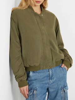 Luxusní Odessa Flight bomber, Zelená barva, S, M