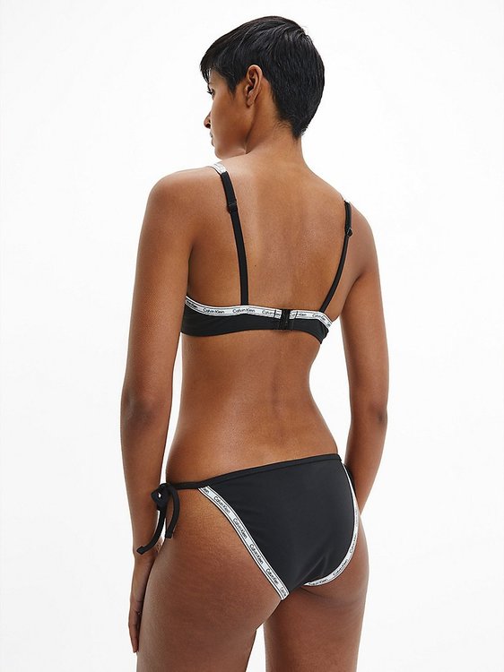 Módní KW0KW01711-BEH plavky STRING SIDE TIE BIKINI, 2022