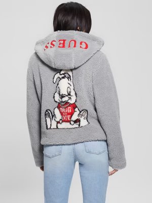 GUESS – Graffiti Daisy bunda, Šedá barva