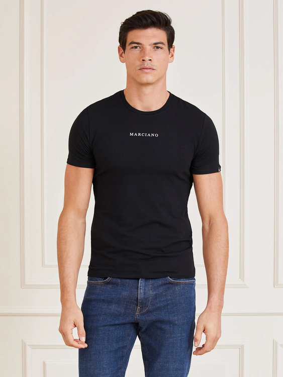 Marciano – Round triko, Černá barva