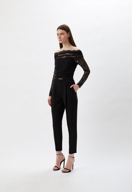 Módní Milo body, Černá barva, 2022