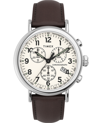 TIMEX – TW2V27600UK-Silver-Tone HODINKY