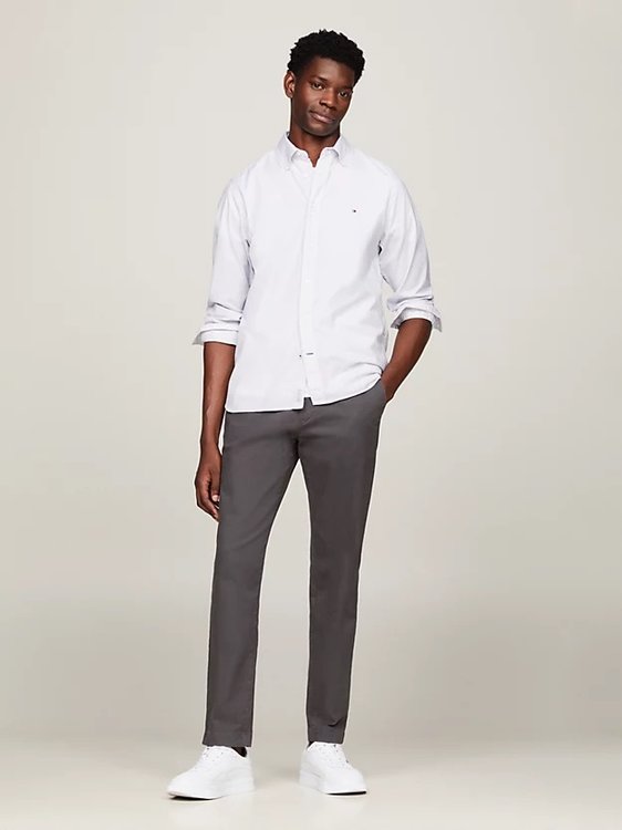 BT-Core Flex košile – Tommy Hilfiger, Bílá barva Muži