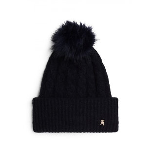 TH Timeless čepice – Tommy Hilfiger, Modrá barva Ženy