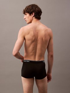 Bílá, Černá, Červená barva, Micro Stretch boxery 3ks