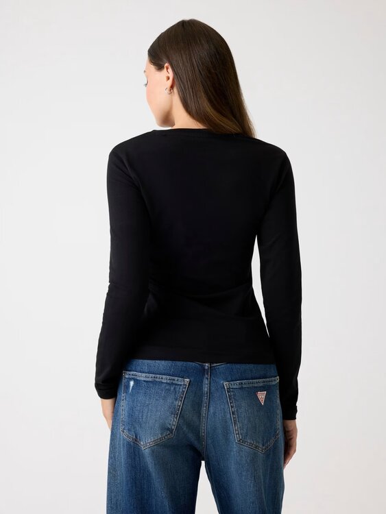 W5BI75J1314-JBLK TRIKO L/S – GUESS Ženy