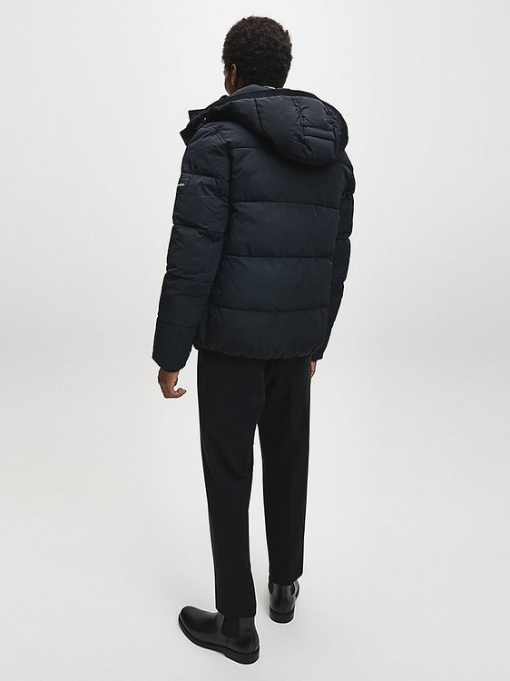 Módní Crinkle Bunda, Černá barva, 2021, 2020